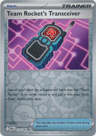 Team Rocket's Transceiver - 178/182 - Reverse