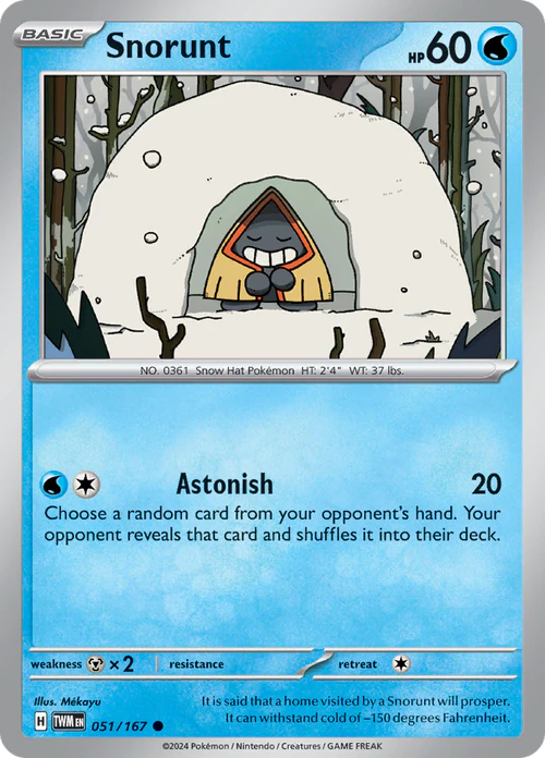 Snorunt - 51/167 - Normaal
