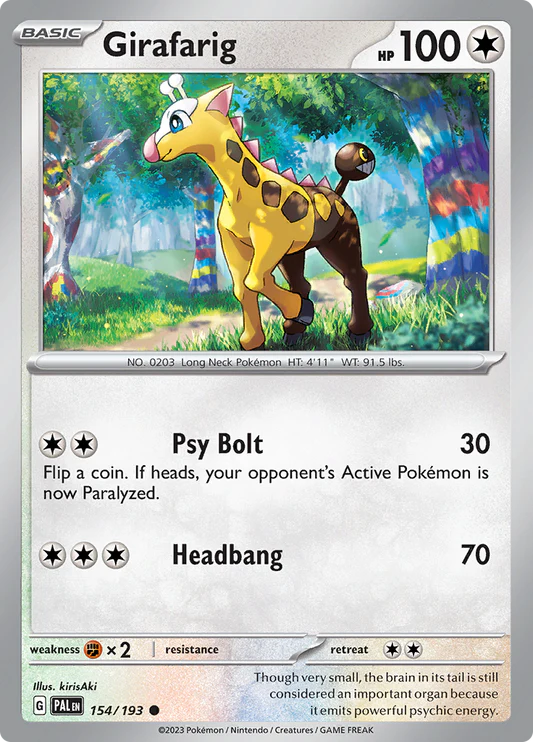 Girafarig - 154/193 - Normal