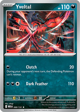 Yveltal - 88/132 - Holo