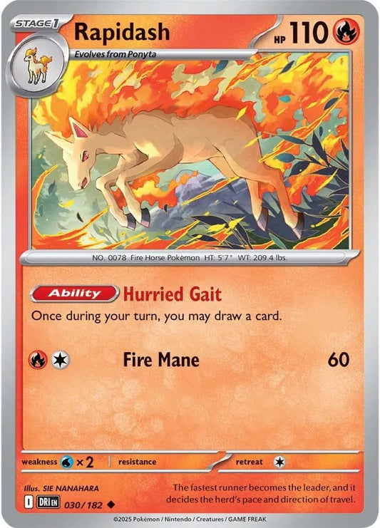 Rapidash - 30/182 - Normaal