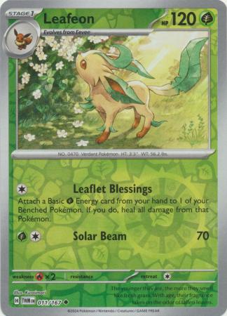Leafeon - 11/167 - Reverse