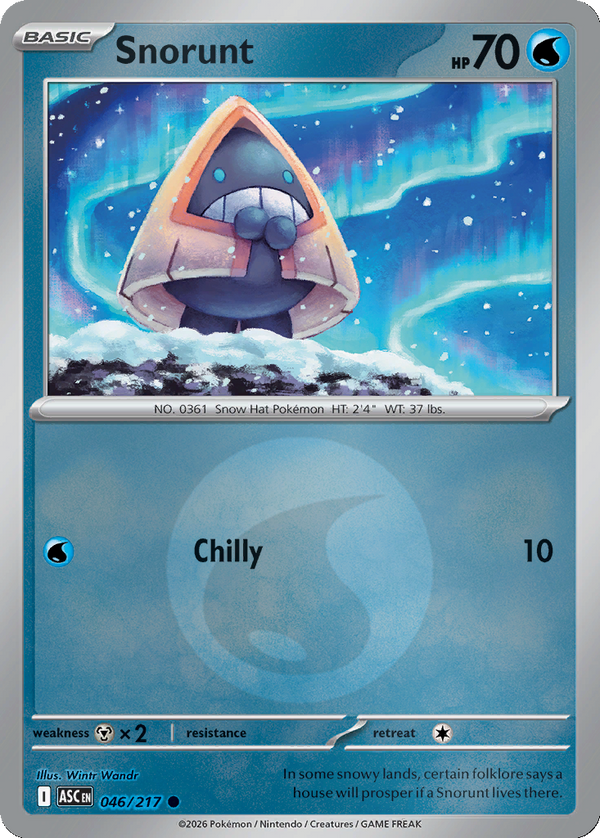 Snorunt - 46/217 - Reverse Holo