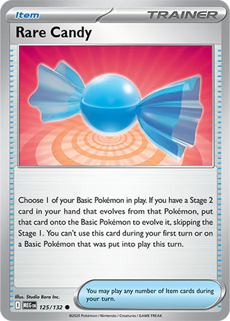 Rare Candy - 125/132 - Uncommon