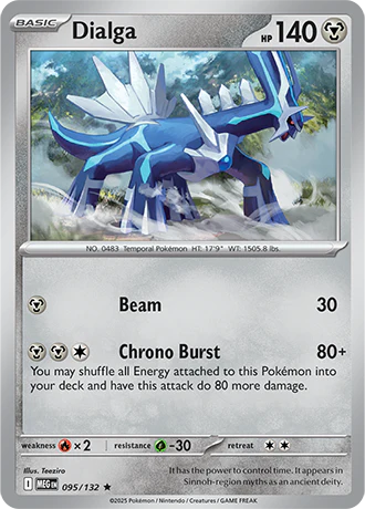 Dialga - 95/132 - Holo