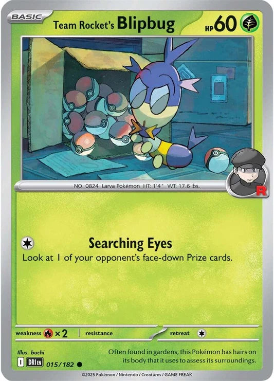 Team Rocket's Blipbug - 15/182 - Normaal