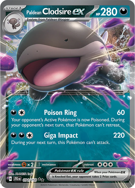 Paldean Clodsire ex - 094/159