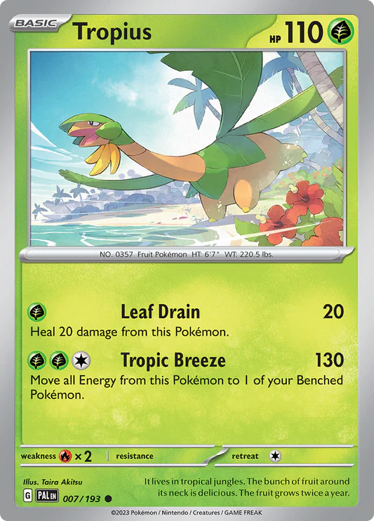 Tropius - 7/193 - Normaal
