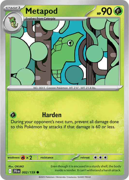 Metapod - 2/159 - Normal