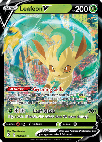 Leafeon V - 007/203