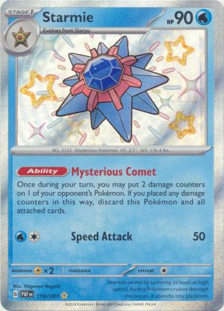 Starmie Shiny Rare - 119/091