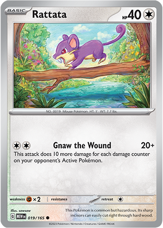 Rattata - 19/165 - Normal