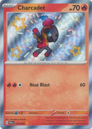 Charcadet Shiny Rare - 114/091