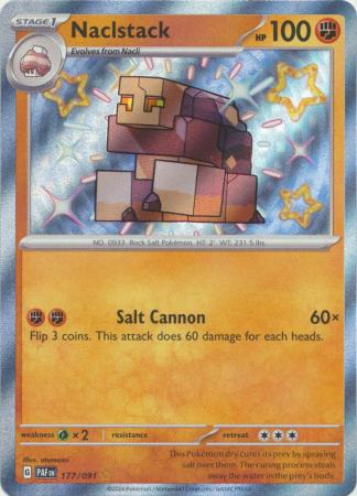 Naclstack Shiny Rare - 177/091