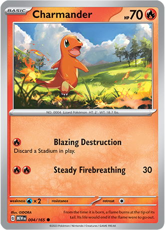 Charmander - 4/165 - Normal