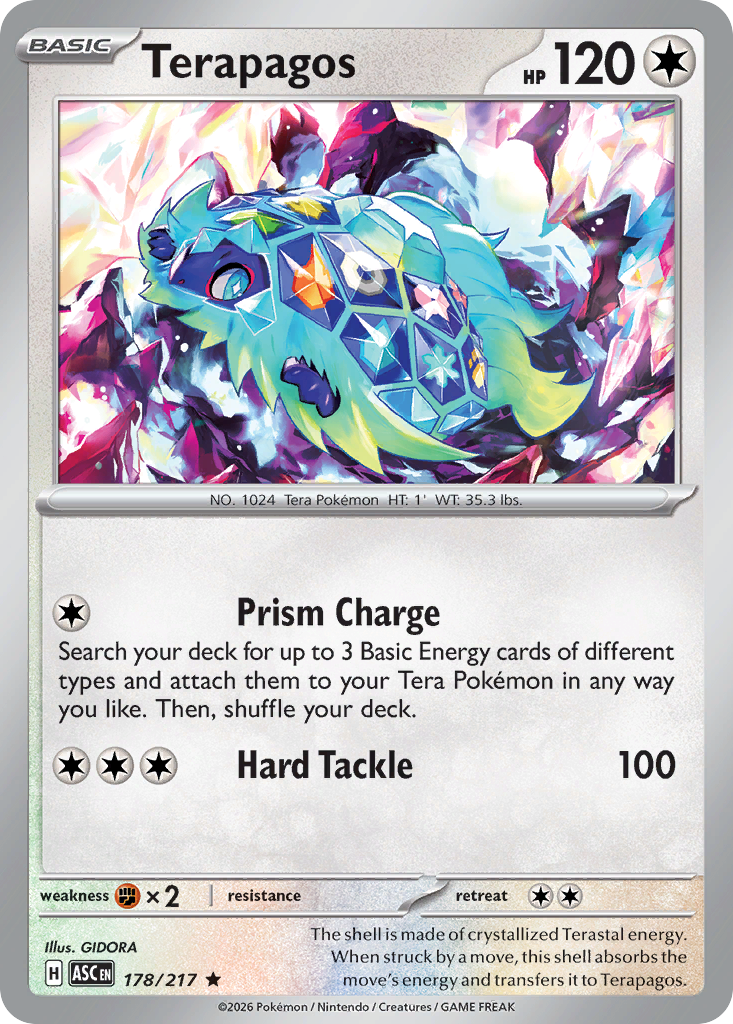 Terapagos - 178/217 - Holo