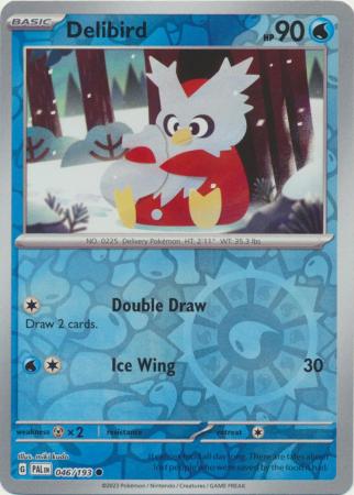 Delibird - 46/193 - Reverse