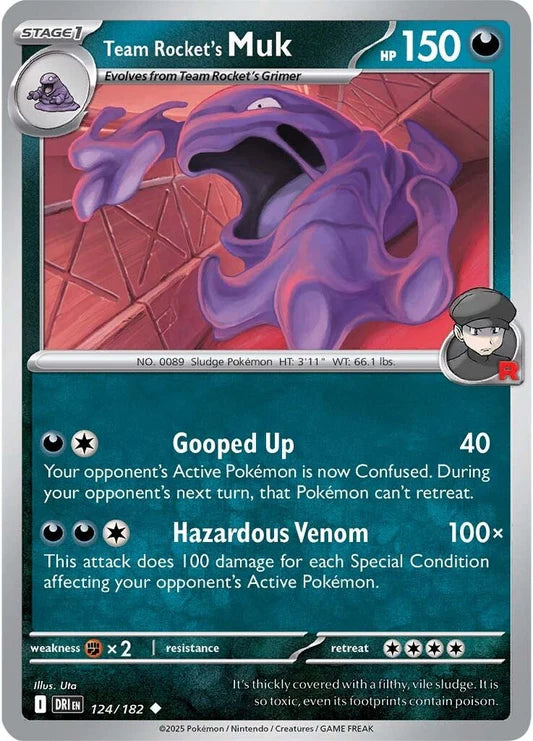 Team Rocket's Muk - 124/182 - Normaal
