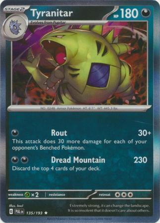 Tyranitar - 135/193 - Holo