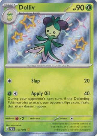 Dolliv Shiny Rare - 103/091