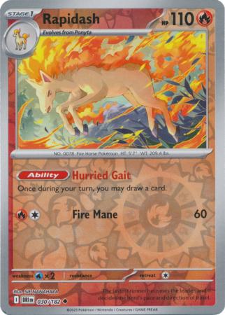 Rapidash - 30/182 - Reverse