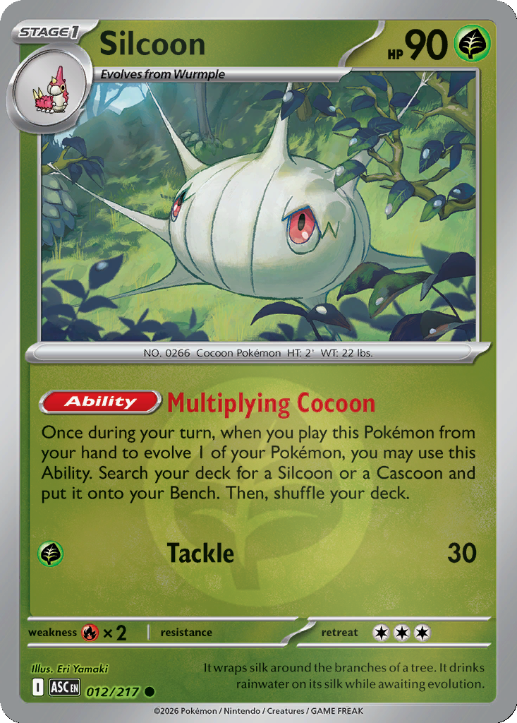 Silcoon - 12/217 - Reverse Holo