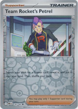 Team Rocket's Petrel - 176/182 - Reverse