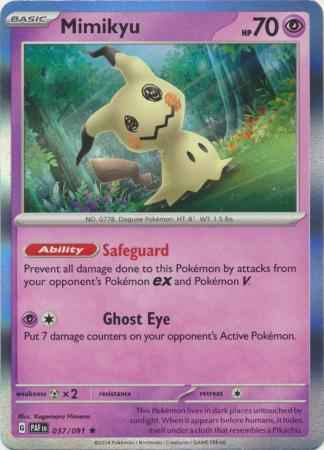 Mimikyu - 37/91 - Holo
