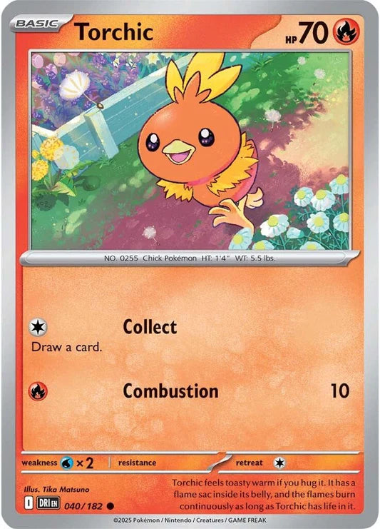 Torchic - 40/182 - Normaal