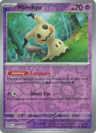 Mimikyu - 97/193 - Reverse