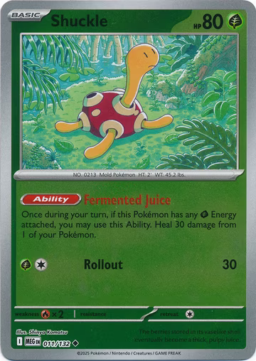 Shuckle - 11/132 - Reverse