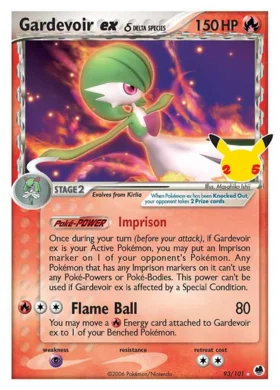 Gardevoir ex δ - 93/101