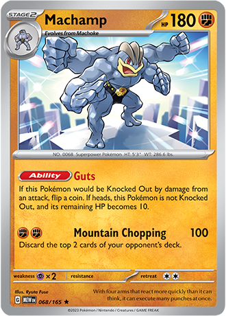 Machamp - 68/165 - Holo