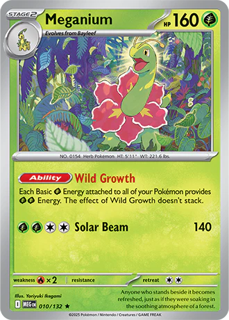 Meganium - 10/132 - Holo