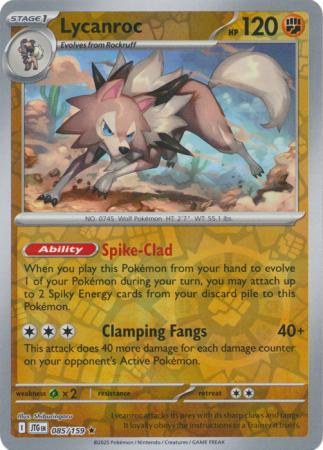 Lycanroc - 85/159 - Reverse