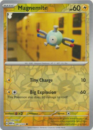 Magnemite - 81/165 - Reverse