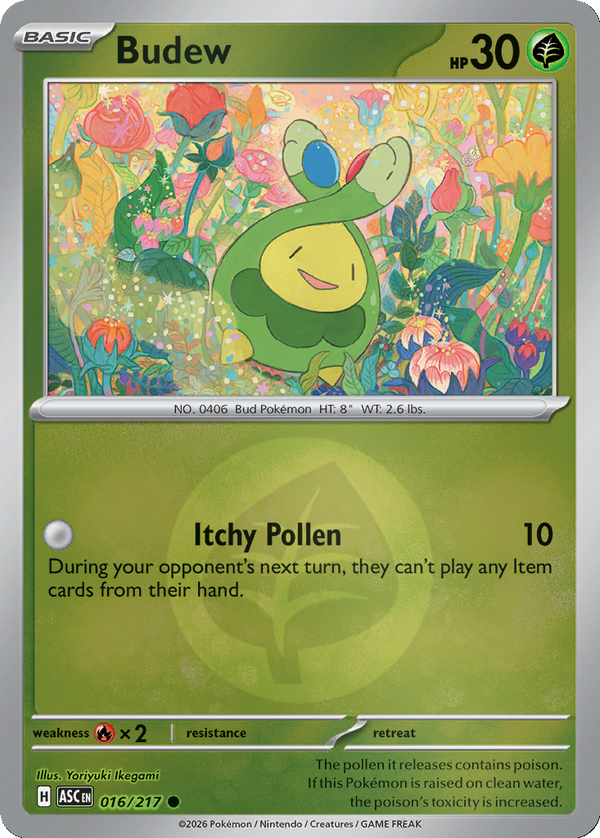 Budew - 16/217 - Reverse Holo