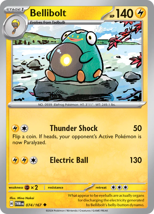 Bellibolt - 74/167 - Normal