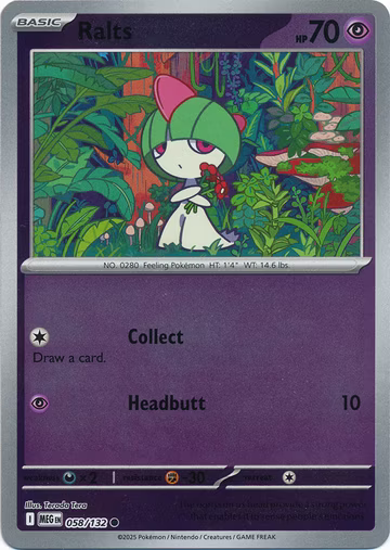 Ralts - 58/132 - Reverse