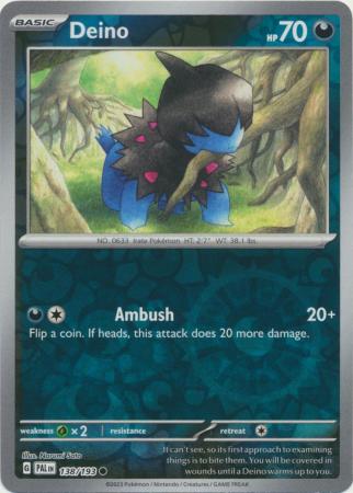 Deino - 138/193 - Reverse