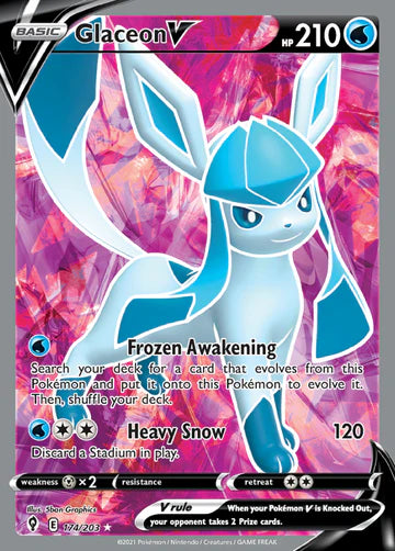 Glaceon V - 174/203