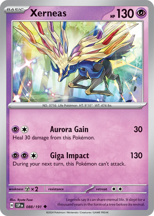 Xerneas - 88/191 - Normal