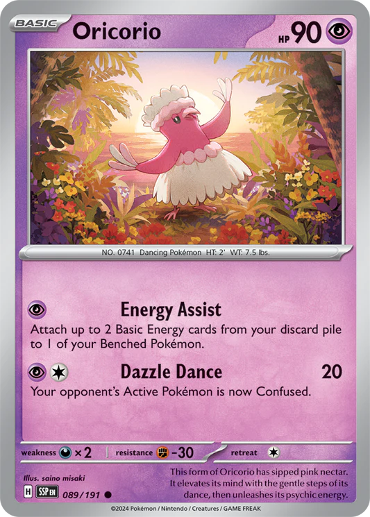 Oricorio - 89/191 - Normal