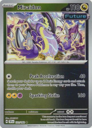 Miraidon - 121/162 - Reverse
