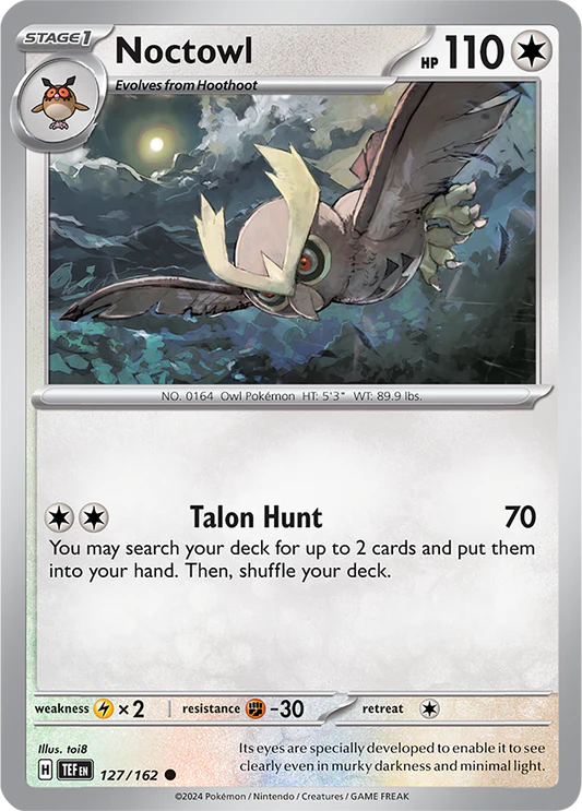 Noctowl - 127/162 - Normal