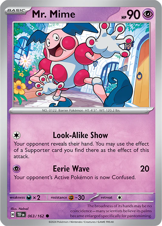 Mr. Mime - 63/162 - Normal