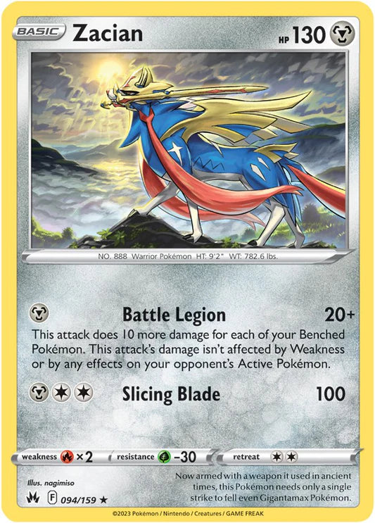 Zacian - 94/159 - Holo