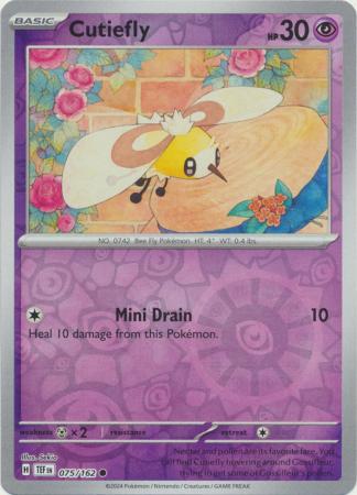 Cutiefly - 75/162 - Reverse