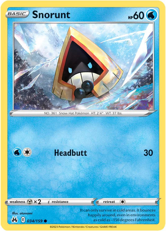 Snorunt - 34/159 - Normaal