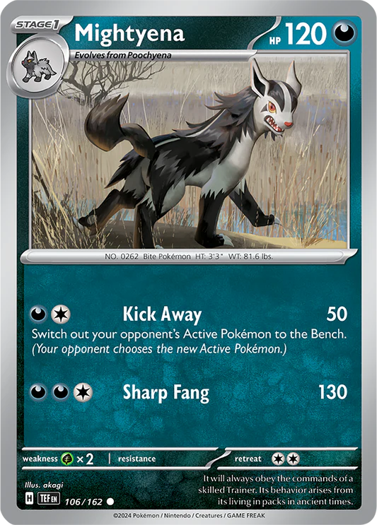 Mightyena - 106/162 - Normal